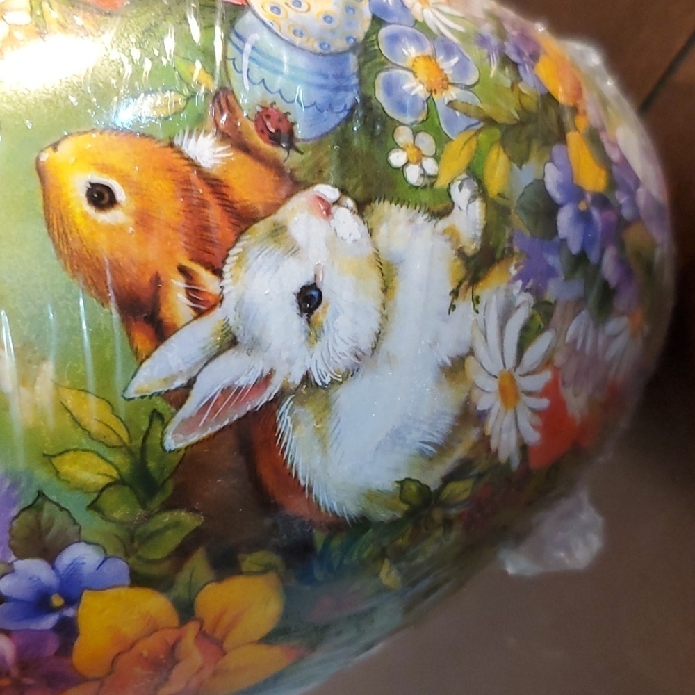 🍒 VINTAGE GERMAN PAPER EGG - Picture 9 of 14